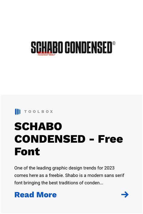 schabo sans serif font.